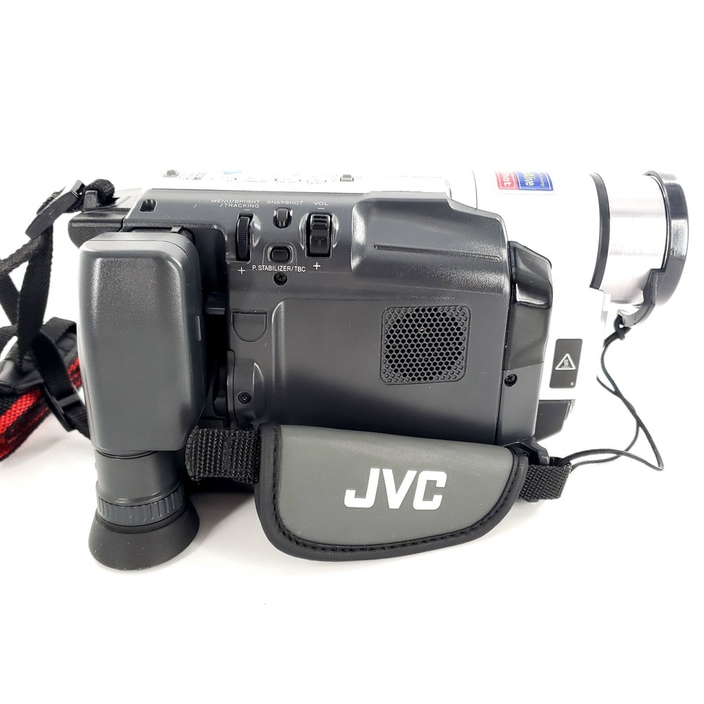 JVC SXM740U VHS-C Camcorder Silver w/ Battery, Charger, Tape Tested Works *READ* - Picture 4 of 9